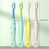 8 Pcs Soft Bristle Toothbrush Tongue Scraper 2 In 1 Cleaner Extra Soft Portable Teeth Cleaning Tool For Adult Travel