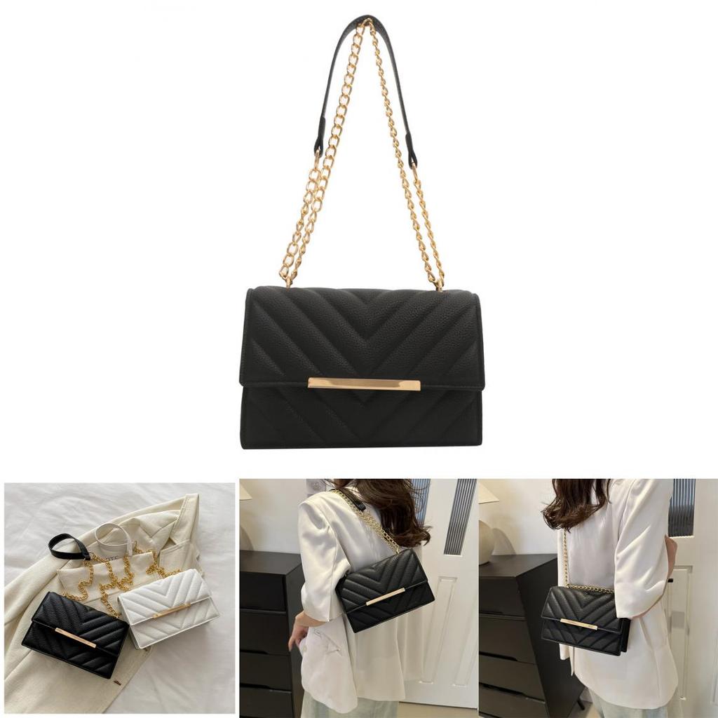 2024 Spring New Small Shoulder Bag Casual Commuter Crossbody Bag Fashion Simple Square Bag