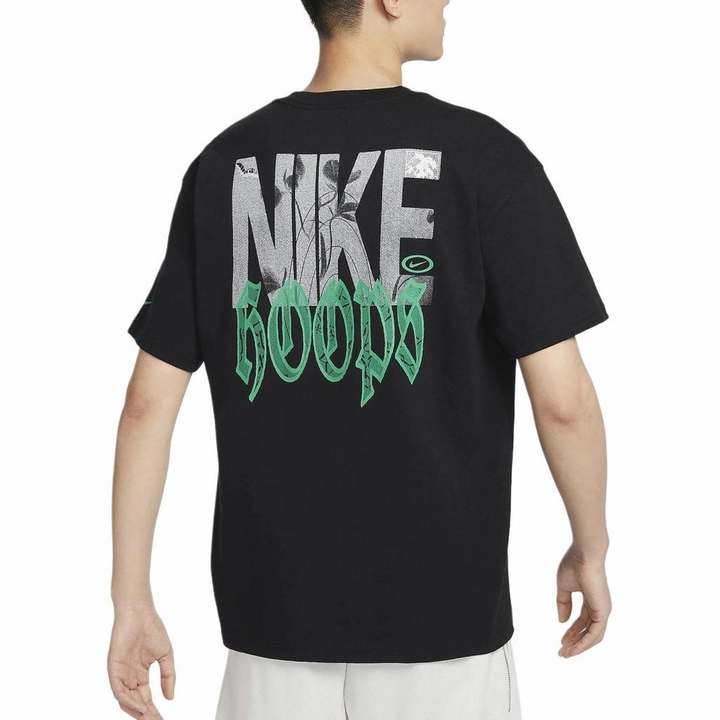 Nike Printed Graphic Casual Short-Sleeve T-Shirt for Men In Black