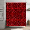 Luxury Pattern Print Shower Curtain Waterproof Fabric, High Density Weaving, Bathroom Decoration 180x200cm/71inch×80inch