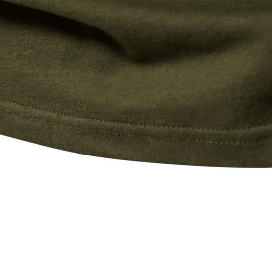 Autumn Winter Men Bottoming Top Slim Fit Raglan Sleeve Patchwork O Neck Pullover Stretchy Long Sleeves Mid Length Fitness Exercise Daily Wear Shirt