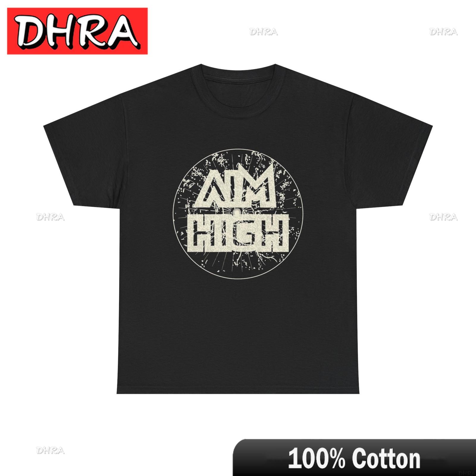 Aim High Graphic T Shirt NEW Adult Unisex in Casual Daily Wear Camisetas Mujer for Vacation Punk Cotton Tee Shirt Stylish Boho S