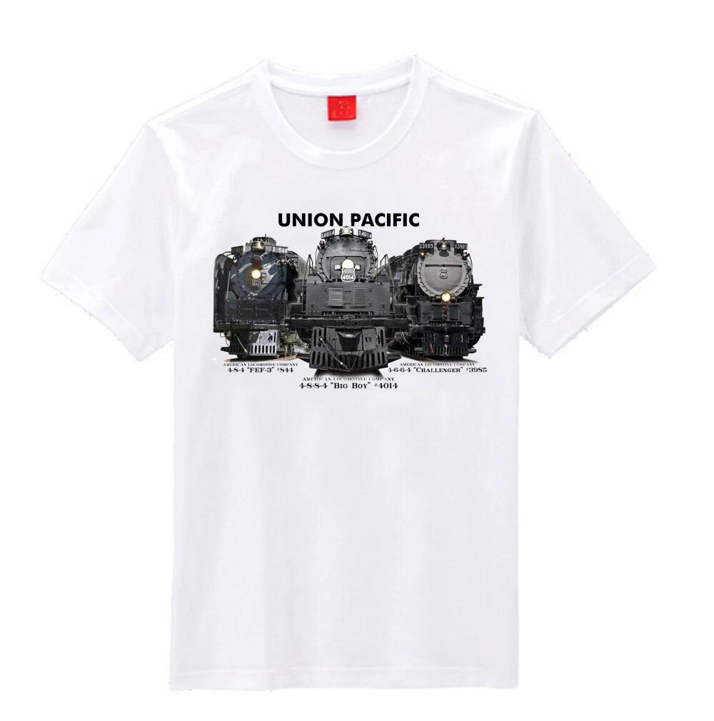 Union Pacific Big Steam Big Boy 4014, 3985 and 844 Train T-shirts 2XL