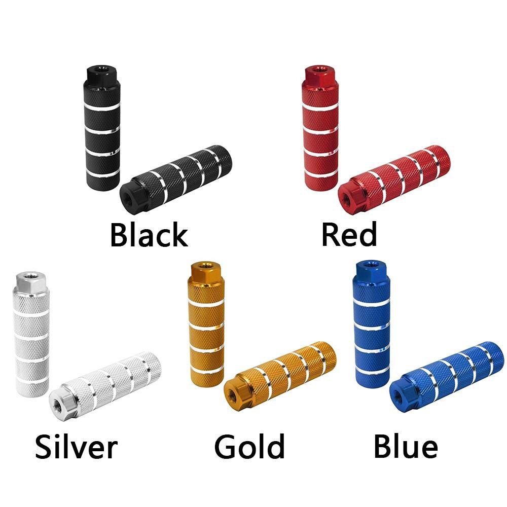 Accessories MTB Bike Footrest Lever Cylinder Grip Bicycle Axle Pedal Alloy Foot Stunt Peg Foot Pick