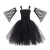 Halloween Costume for Kids Girls Witch Vampire Cosplay Medieval Vintage Dress Children's Day of The Dead Clothes Carnival Party