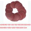 10pcs Sandpaper 5inch/125mm 40-2000Grit Disk Sand Sheets Sandpaper Polishing