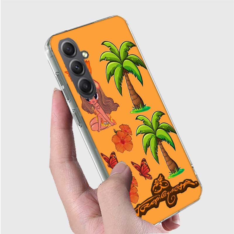 K-Karol G Tropicoqueta Phone Case for Samsung A16 A26 A36 A56 A17 A37 A57 A07 A06 A02S A03 A04S A05S Galaxy Note 20 10 A50S A71