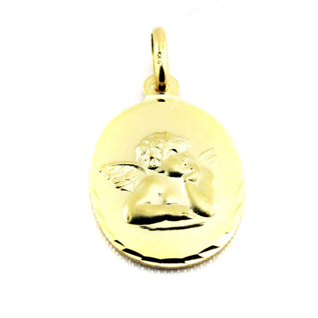 Les Trésors De Lily [J4006] - Anhänger 'Kleiner Engel' (Gold - 9 Karat)