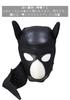 SM Mask Goods Dog Mask Full Face Dog Full Head Restraint Mask Dog Shape Eyes Open Mouth Type Masked Slave Kigurumi Costume Cosplay Party Costume Women