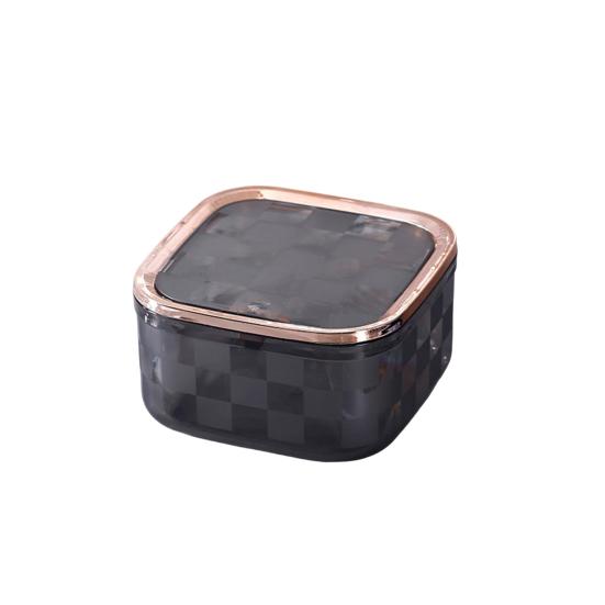 Mantieni Ordinato Trasparente Utile Design a Pressione Tavolino da Salotto Mini Cestino per Rifiuti Vari Carta Mini Pattumiera