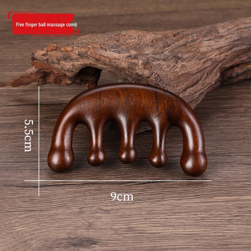 Golden Sandalwood Meridian Massage Comb