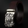 2020 Men's Leather Belt Business Automatic Buckle First-layer Cowhide Youth Korean Style Pants