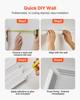 Wall Molding 3 Pack, Wainscoting Panels Kit, Lightweight Paintable Polystyrene, Easy To Install, Waterproof Accent Wide Profile Trim for Interior