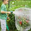 1pc Large Fruit Tree Netting with Drawstring Garden Netting for Garden Protection Insect Bird Netting for Fruit Trees Protection