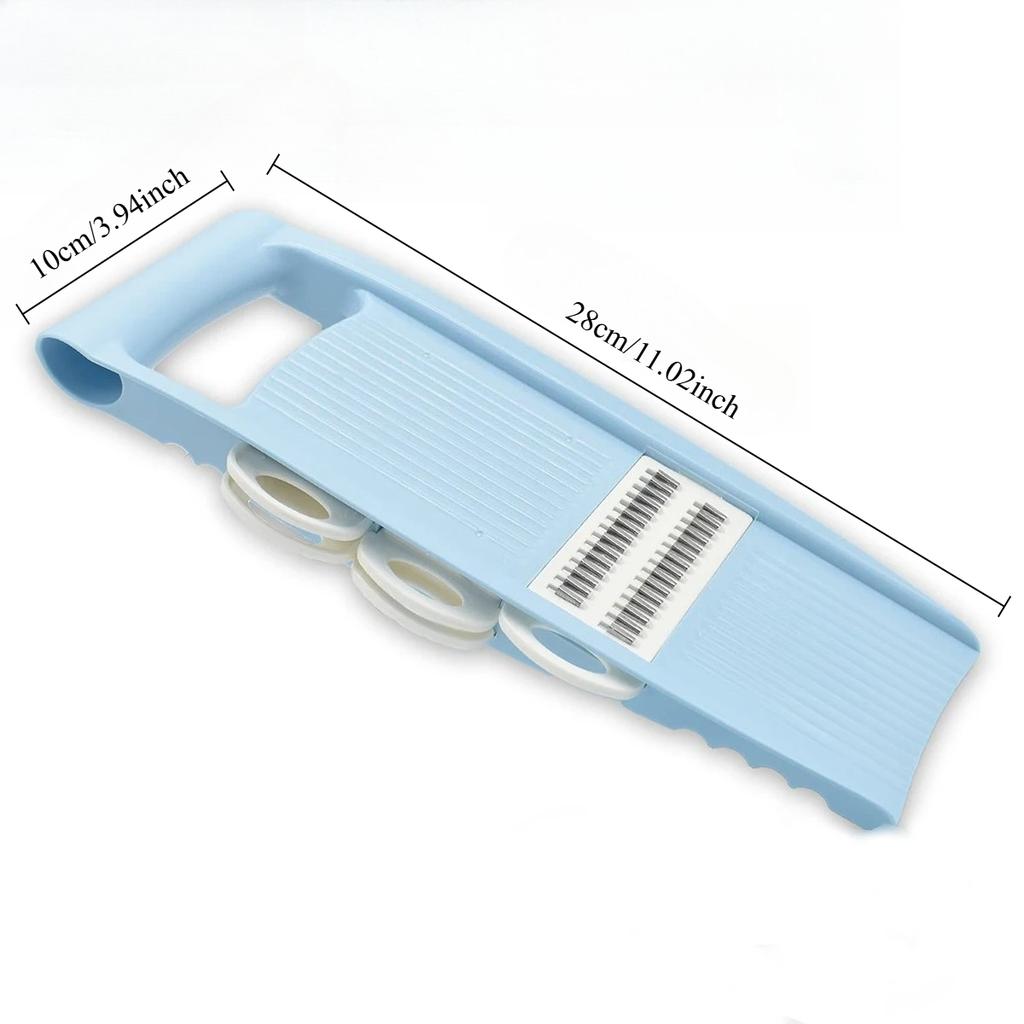 Affettatrice a Mandolina 5 in 1 per Cucina Affettatrice per Verdure Multilama Patatine Fritte, Affettatrice per Verdure, Tagliaverdure, Grattugia Julienne