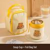 316 Stainless Steel Insulated Lunch Box and Soup Cup for Office Workers and Girls