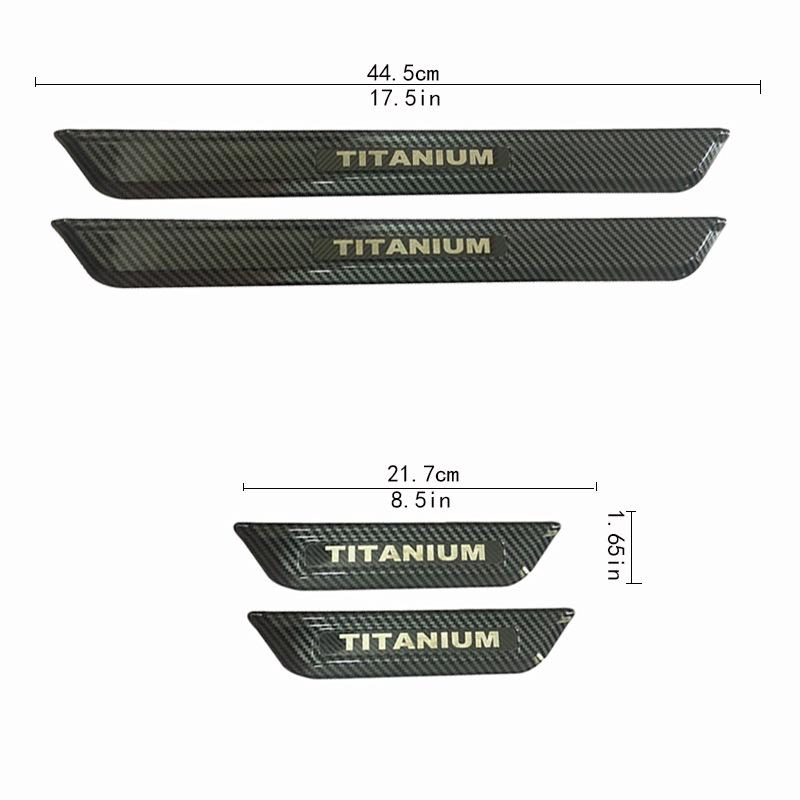 Blister Packaging Car Door Sill Protector - Anti-Scratch for CROSS, SKY, SPORT, TITANIUM Models.