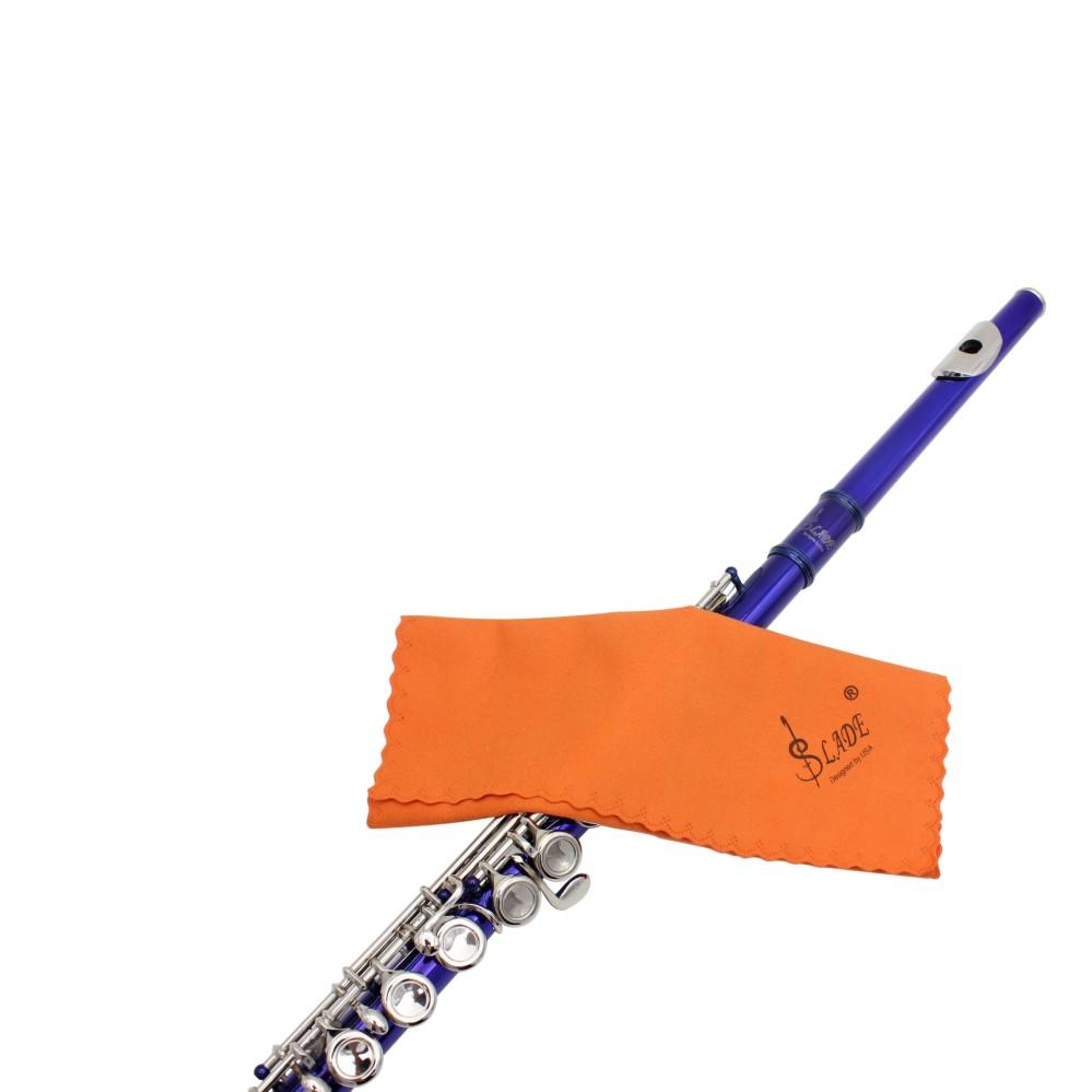 Western Concert Fløyte Cupronikkel Nicke Plated 16 hull C Key Treblåseinstrument med rengjøring