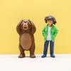 2026 New Movie Hoppers Figure 8Pcs/Set Boxed Beavers Style PVC Dolls Figurine Anime Collection Desk Decoration Kids Toys Gifts