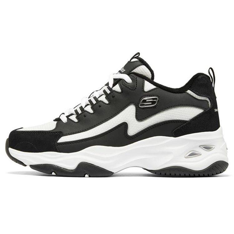 Skechers DLites 4.0 'Black White' Women's 896044-BKW