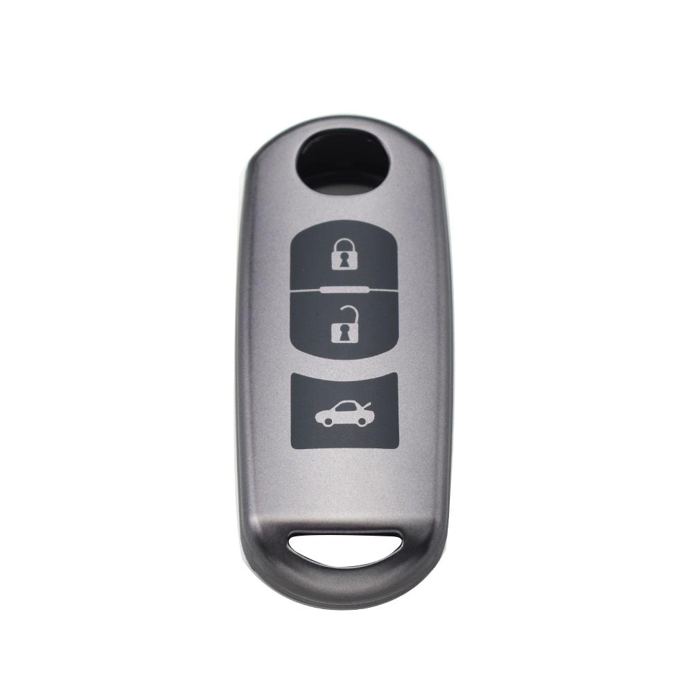 3 Button TPU Remote Key Cover Case For MAZDA CX-5 CX-3 2 3 5 6 CX-7 CX-9 Demio Speed Miata MX5 Case 2018 2019 2020 2021
