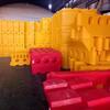 Mobile Water-Filled Traffic Barrier: Rotomolded, Two-Hole Anti-Collision Guardrail