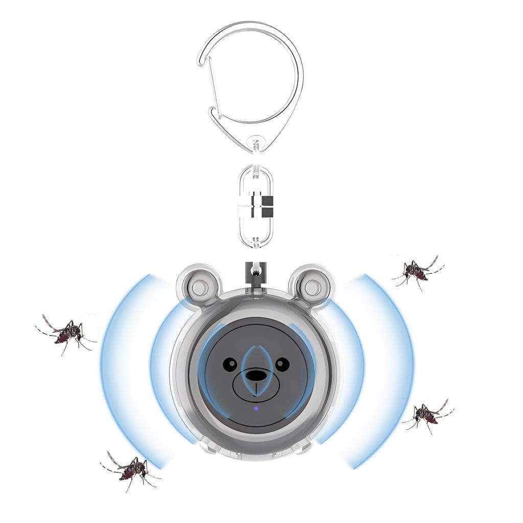 Coolooda Ultrasonic Insect Mosquito Pest Ultrasonic Mosquito Insect Pest Electromagnetic USB Long Standby Can Be Used Continuously for Up to 40 Comes