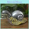 Unique Resin Snail Figurine Creative Home Decor For Halloween And Garden Display
