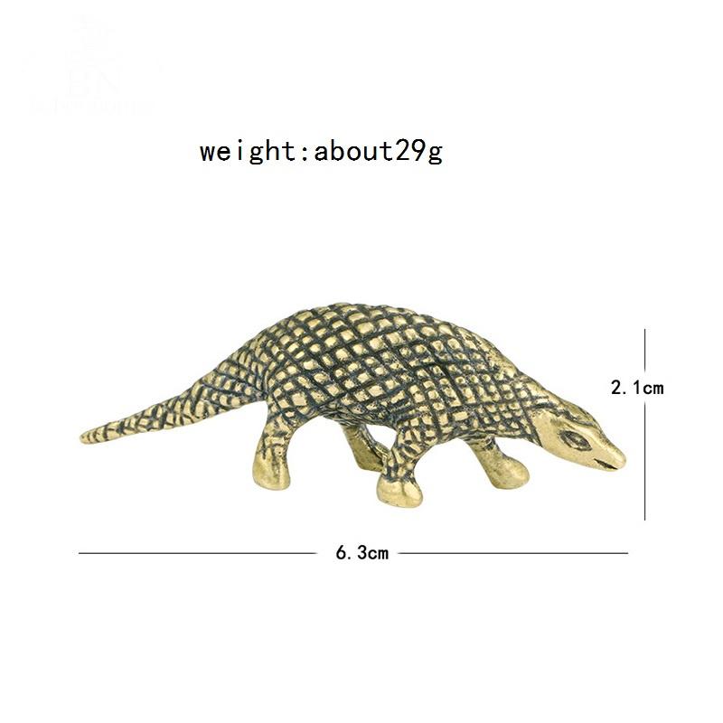 

Латунь Суцільна Міні-статуетка Юрського Динозавра Офісні Настільні Прикраси Чайний Улюбленець Ремесла Фігурки Тварин Мініатюри Дитяча Іграшка Подарунки