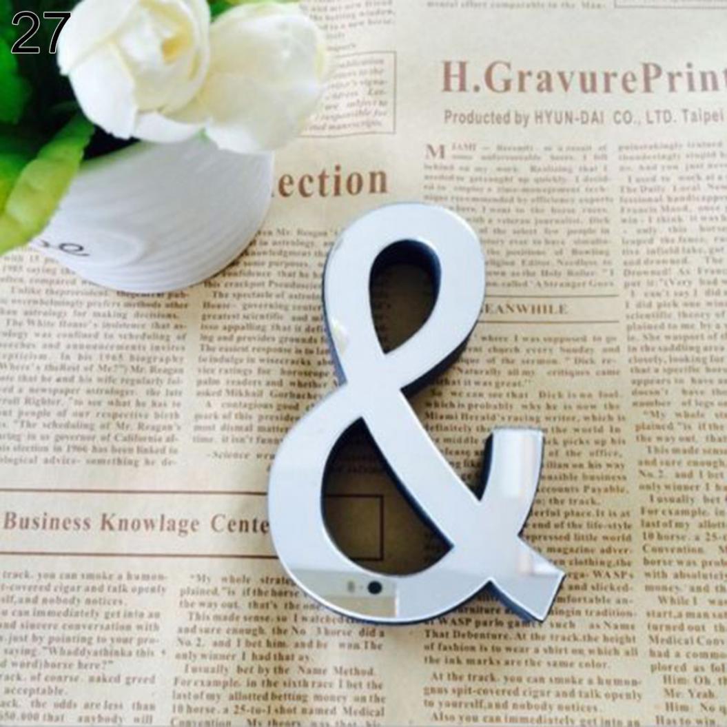 

26 английских букв DIY 3D наклейка художественная роспись стены наклейки домашний декор Symbol