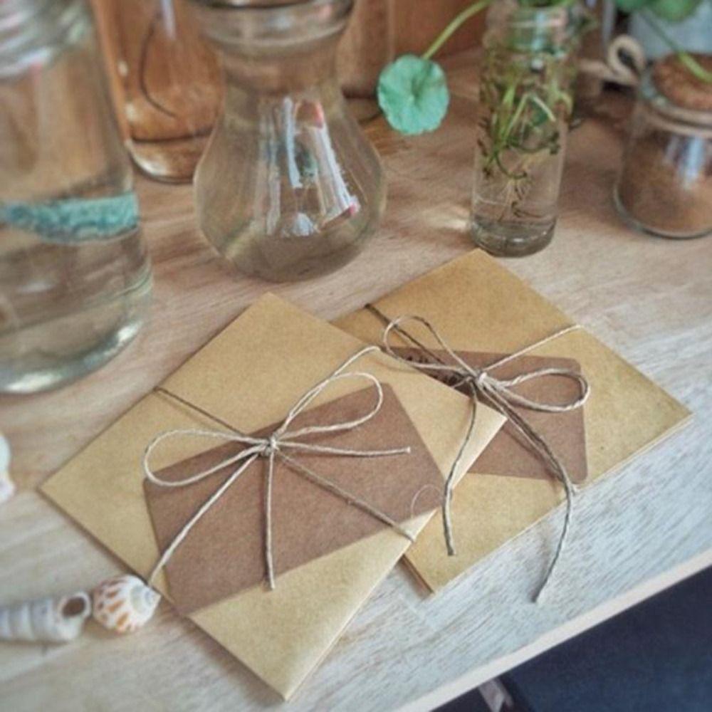 100M/Roll Jute Twine Hand-woven Cord String  For Handmade Craft Baking Decoration Packing Gift Box