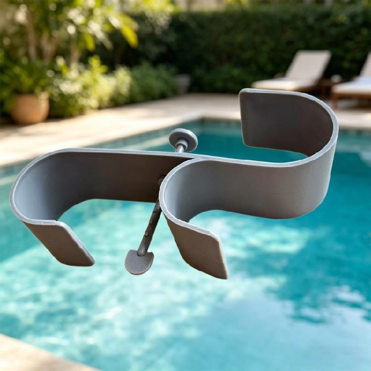 Poolside Organizing Hook Plastic Pool Hanging Station Suitable For Caps Goggles And Other Aquatic Equipment