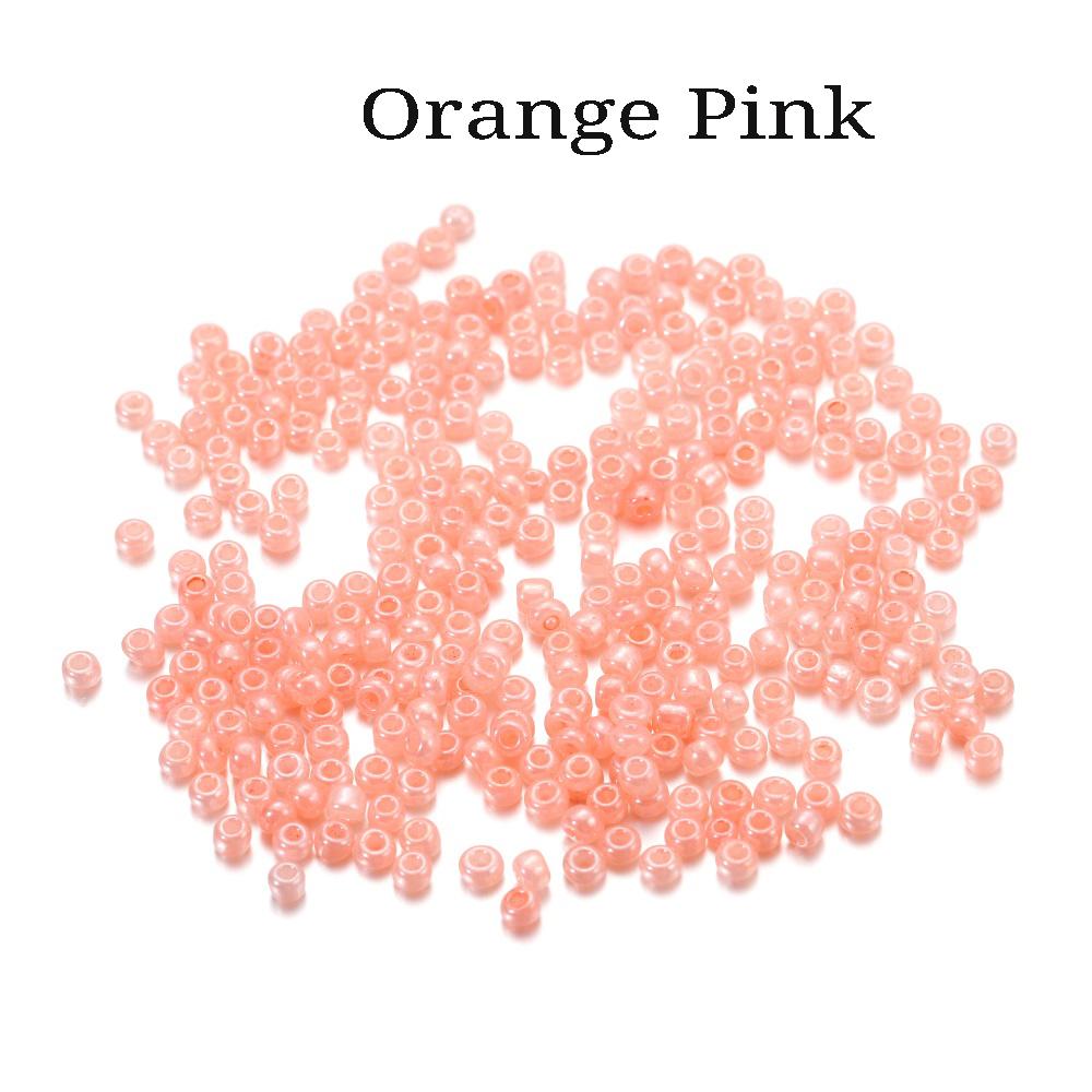 500pcs 3mm Cute Colorful Charm Macaron Glass Seed Beads Cute Small Bead Sweets For DIY Nacklace Jewelry Craft Making Accessories