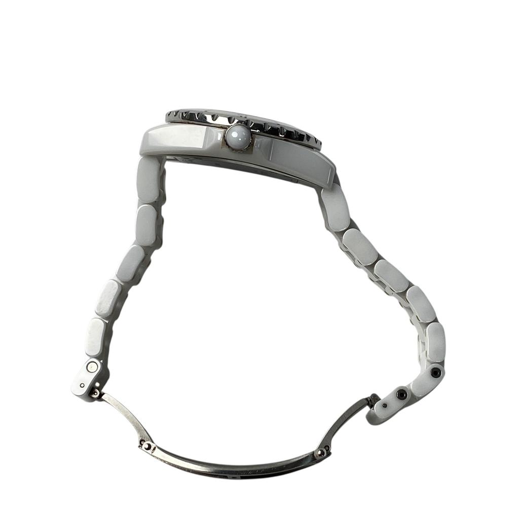 Used CHANELWatches white ceramic Women