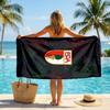 FC Augsburg FC print Quick Dry Beach Towel Microfiber Absorbent Portable Travel Swimming Towel