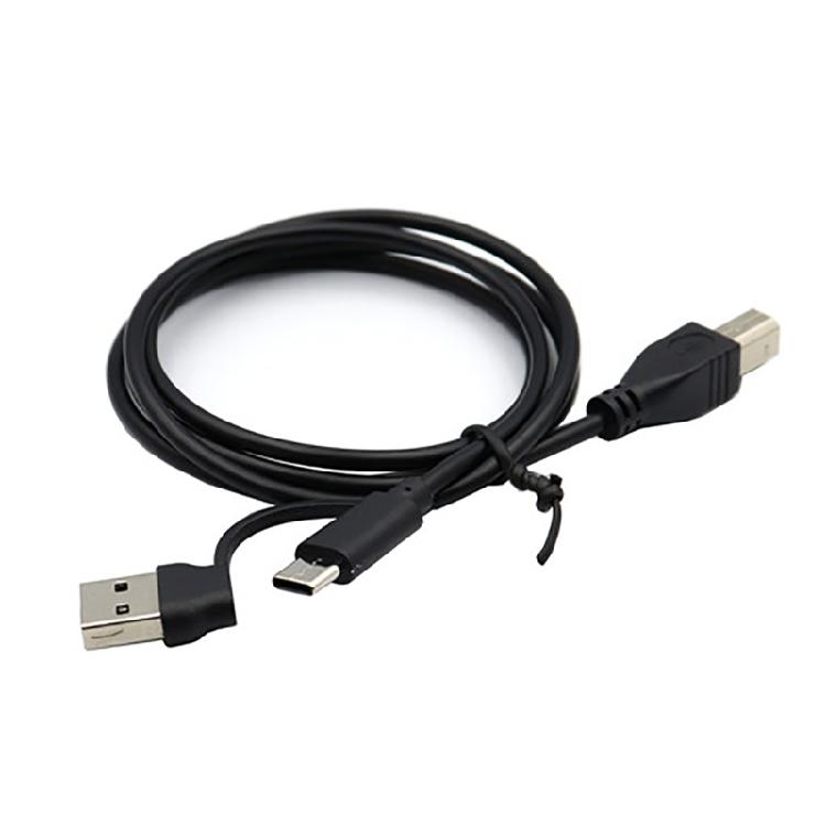 USB TypeC Male to USB Male Cable For Electronic Piano Microphone Connector