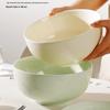 2024 Dream Big Large Capacity Cream Ceramic Soup & Salad Bowl