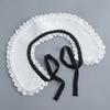 Perfect Match Vintage Lapel Fake Collar Shoulder Wraps Shawl Female White Removable Blouse Tops Shirt Detachable Collar Neckwear False Collar