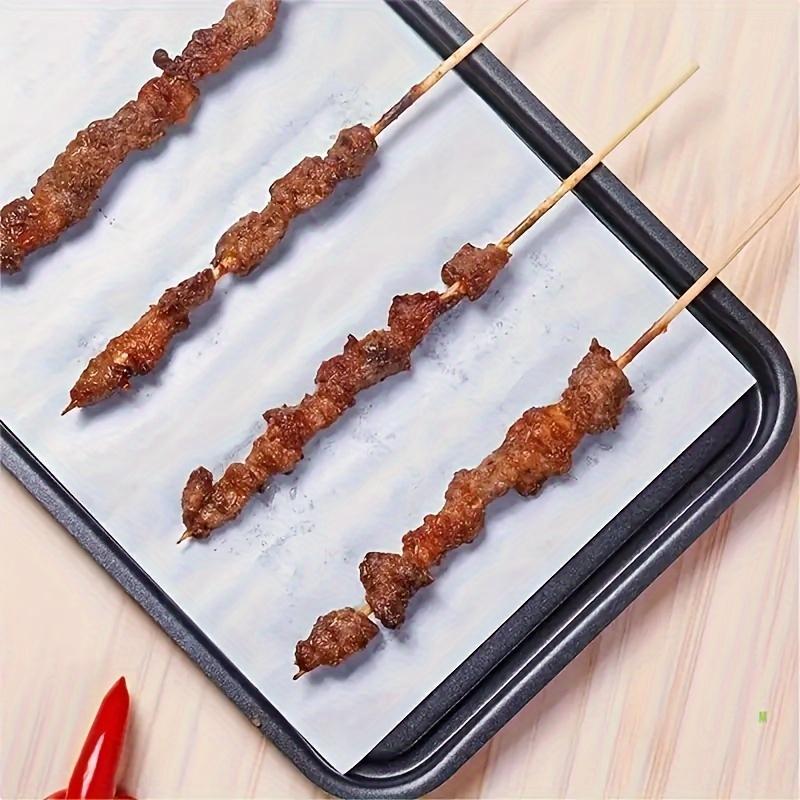 Set of 50 Pre Cut Parchment Baking Paper 15.24×20.32cm UnbleachedNon Stick Half SheetBaking CookingGrilling AirFryer Accessories