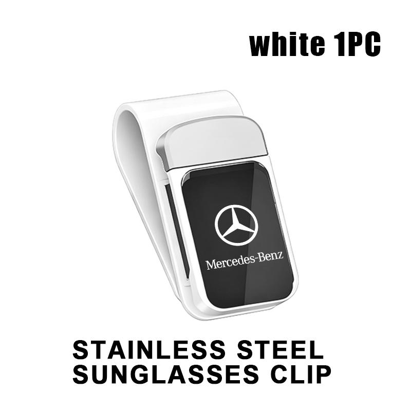MGS2 For Benz Car Sun Visor Glasses Holder Auto Eyeglasses Storage Box Storage Tools AMG Exclusive A C E R V Class CLA CLS C180 C200