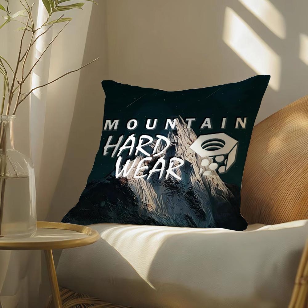 M-Mountain H-HardwearS Pillow Case Silky Elegant Comfort Sofa Bed Invisible Zipper