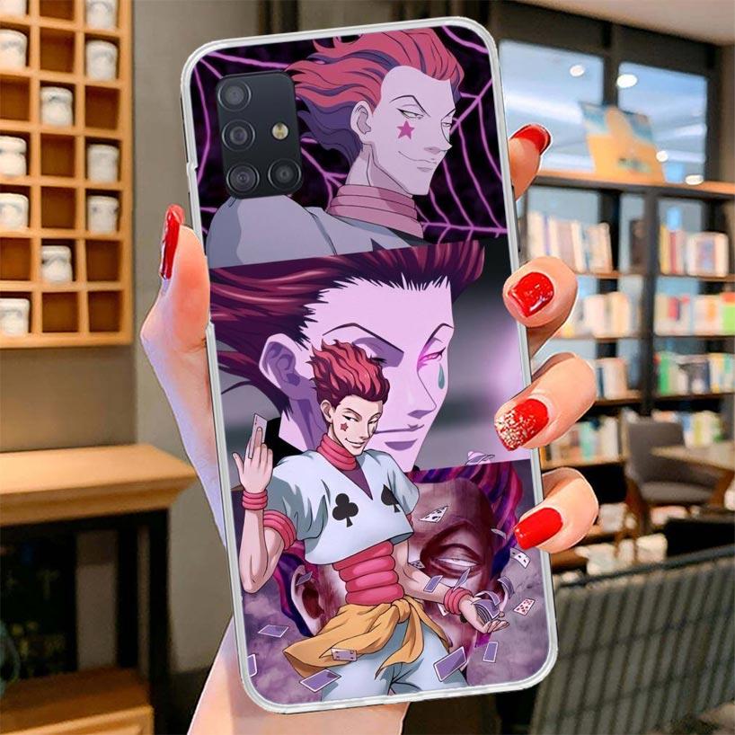 Hunter X Hisoka Cover Phone Case For Samsung Galaxy A12 A22 A32 A52 A72 A02S Phone Case Note 20 Ultra 10 S10 Plus A51 A71 A50S A