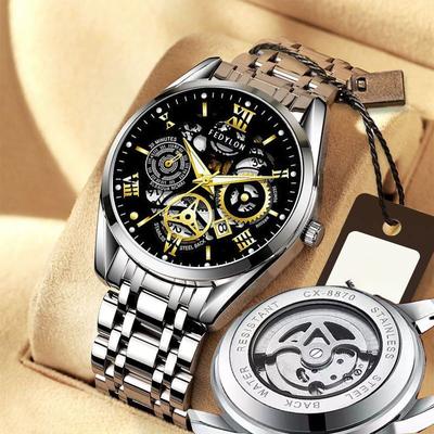 New Watch Men's Mechanical Watch Men's Fully Automatic Waterproof Luminescent Quartz Watch