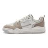 Li Ning Jiang Yue Classic Rebound Shock Absorption Low-Top Skate Shoes Women Skate Shoes White Gray Brown AGCT294-4