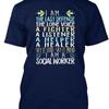 Social Worker I Am Last Defence Lone Voice A T Shirt Made In Usa Size S To 5xl
