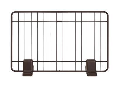 Sunny Point Pet Fence Pet Gate for Indoor and Outdoor Easy To for Small Dogs Width Use, Install, Steel, (Brown, 60)