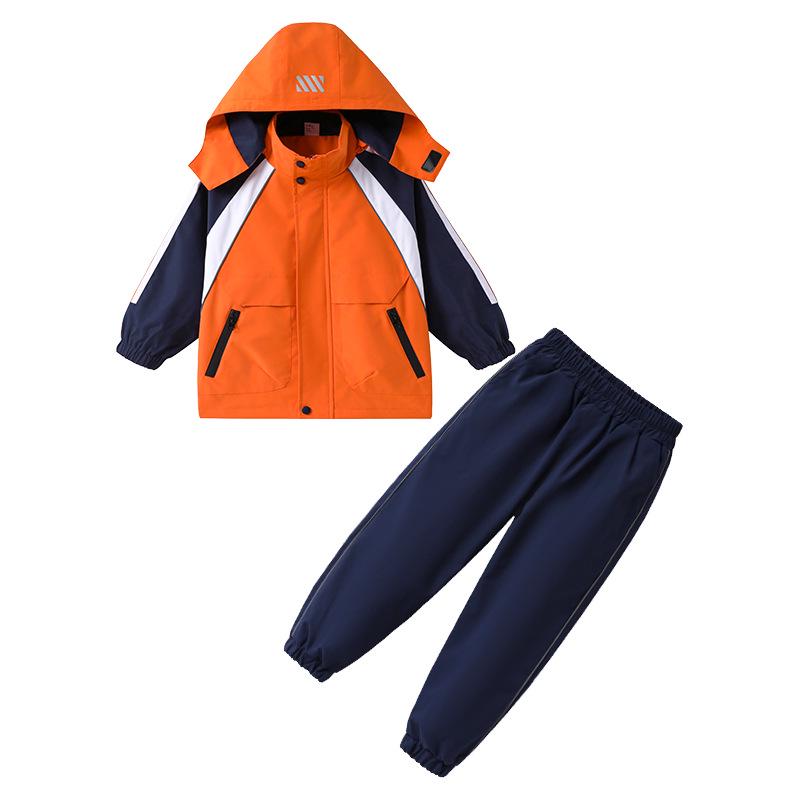 Elementary Student Seasonal Uniform Set: Windbreaker & Winter Outfit