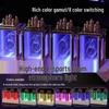 RGB Glow Tube Esports Desktop Clock - DIY Artistic Ornament and Gift
