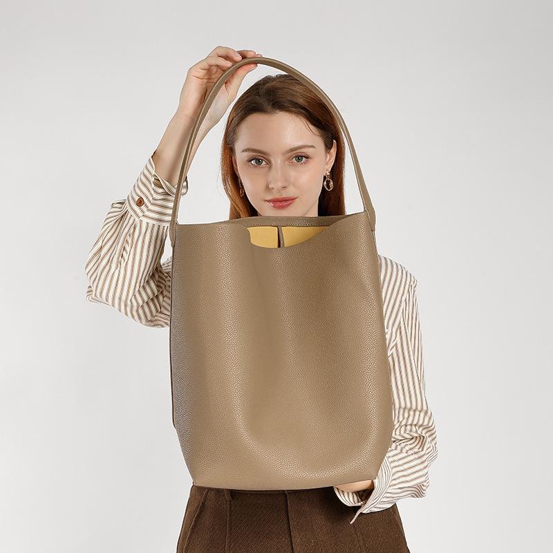 Heiß verkaufende Nischen-Tragetaschen für Damen, Ledertaschen, Mädchen-Schultertaschen mit großem Fassungsvermögen, High-End.
