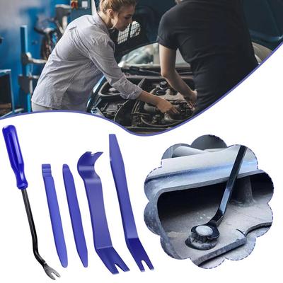 Trusă de scule de demontare auto, kit din plastic, clemă de ușă auto, instalare garnitură, reparare tablou de bord, kit radio, îndepărtare conversie panou audio P Z5B6